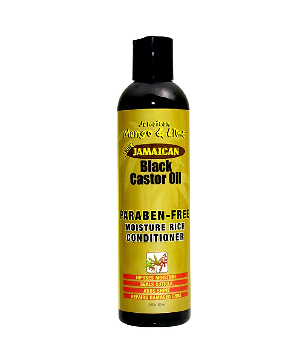 Jamaican Mango & Lime Pure Jamaican Black Castor Oil Paraben -Free  Shampoo 8oz