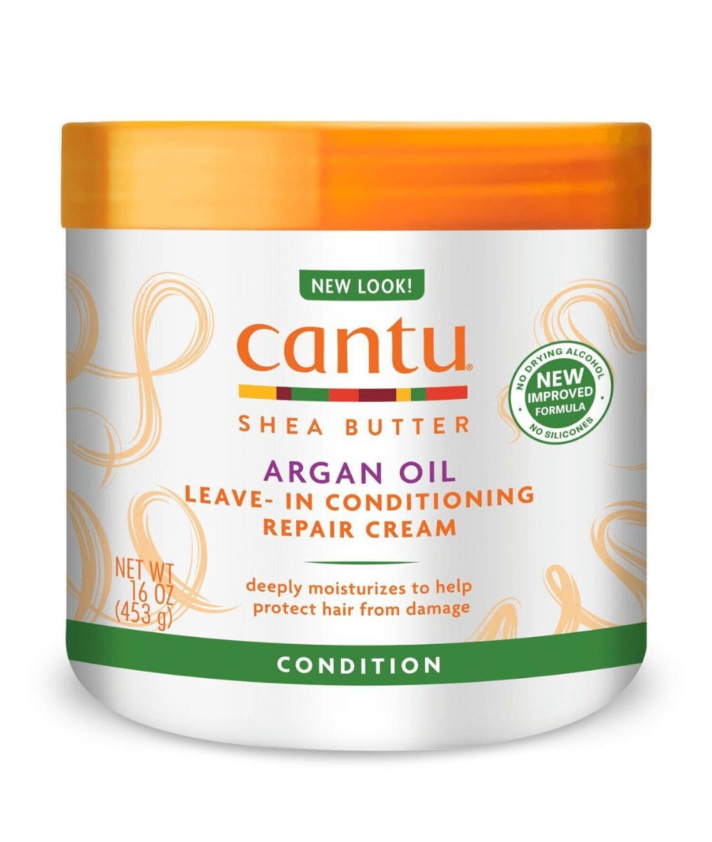 Cantu Argan Oil Leave In Conditioning Repair Cream 16oz