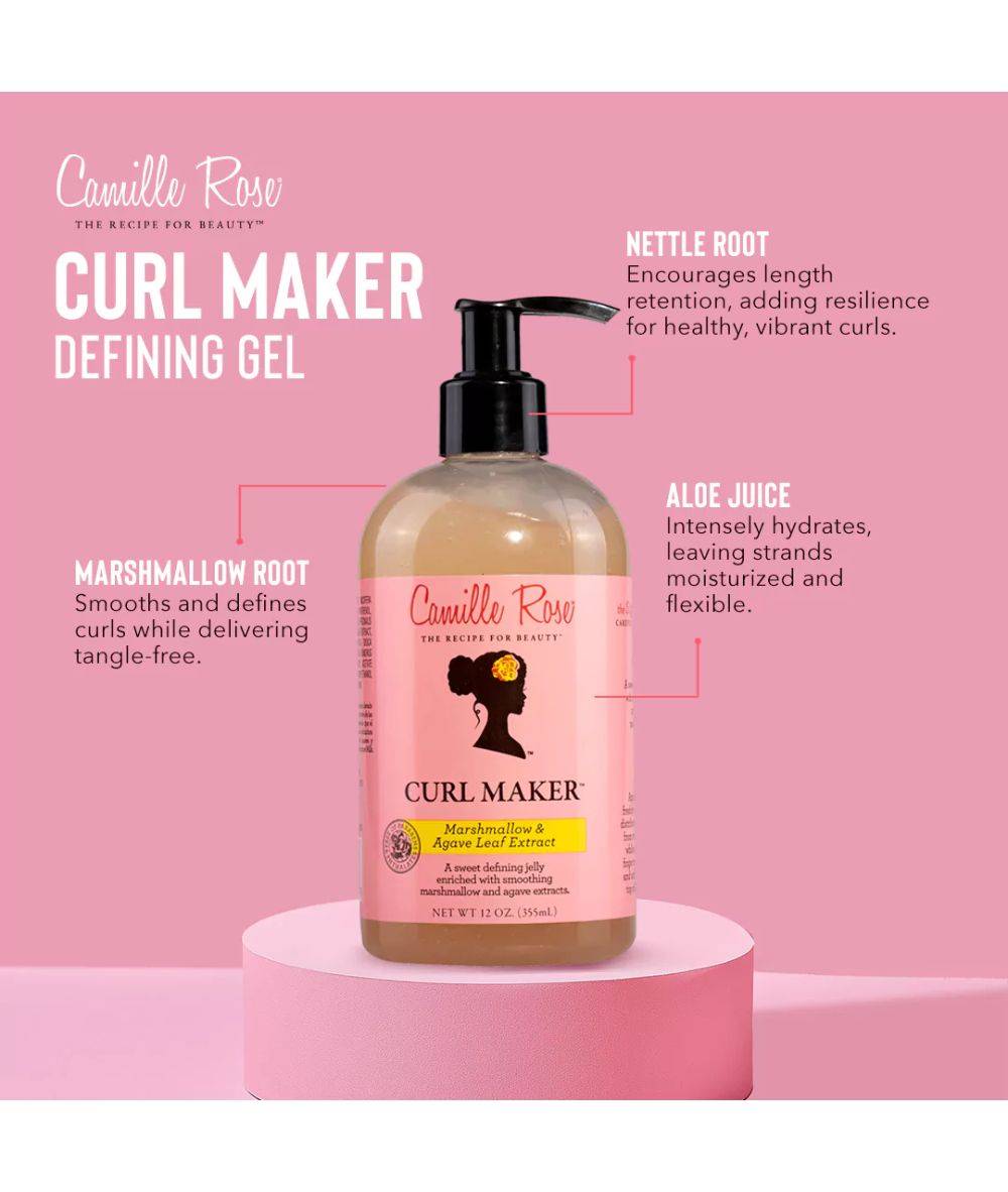 Camille Rose Curl Maker Curling Jelly 12oz, HAIR CARE - Cloré Beauty