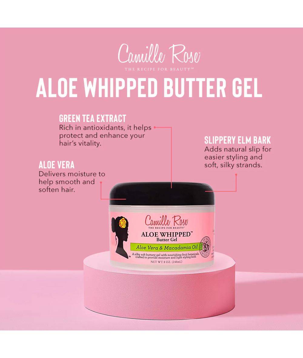 Camille Rose Aloe Whipped Butter Gel 8oz, HAIR CARE - Cloré Beauty