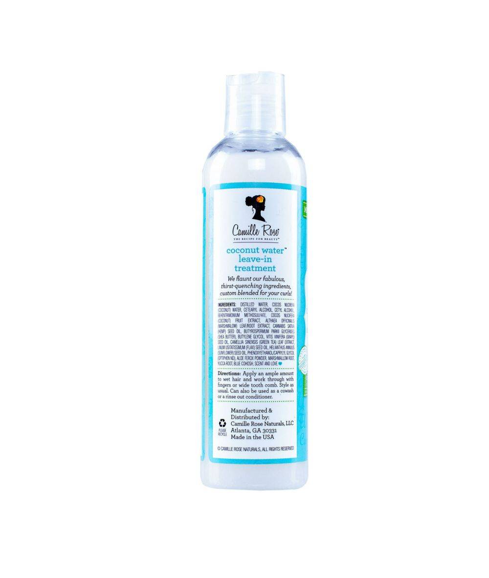 Camille Rose Coconut Water Leave-In Detangling Hair Treatment 8oz, HAIR CARE - Cloré Beauty