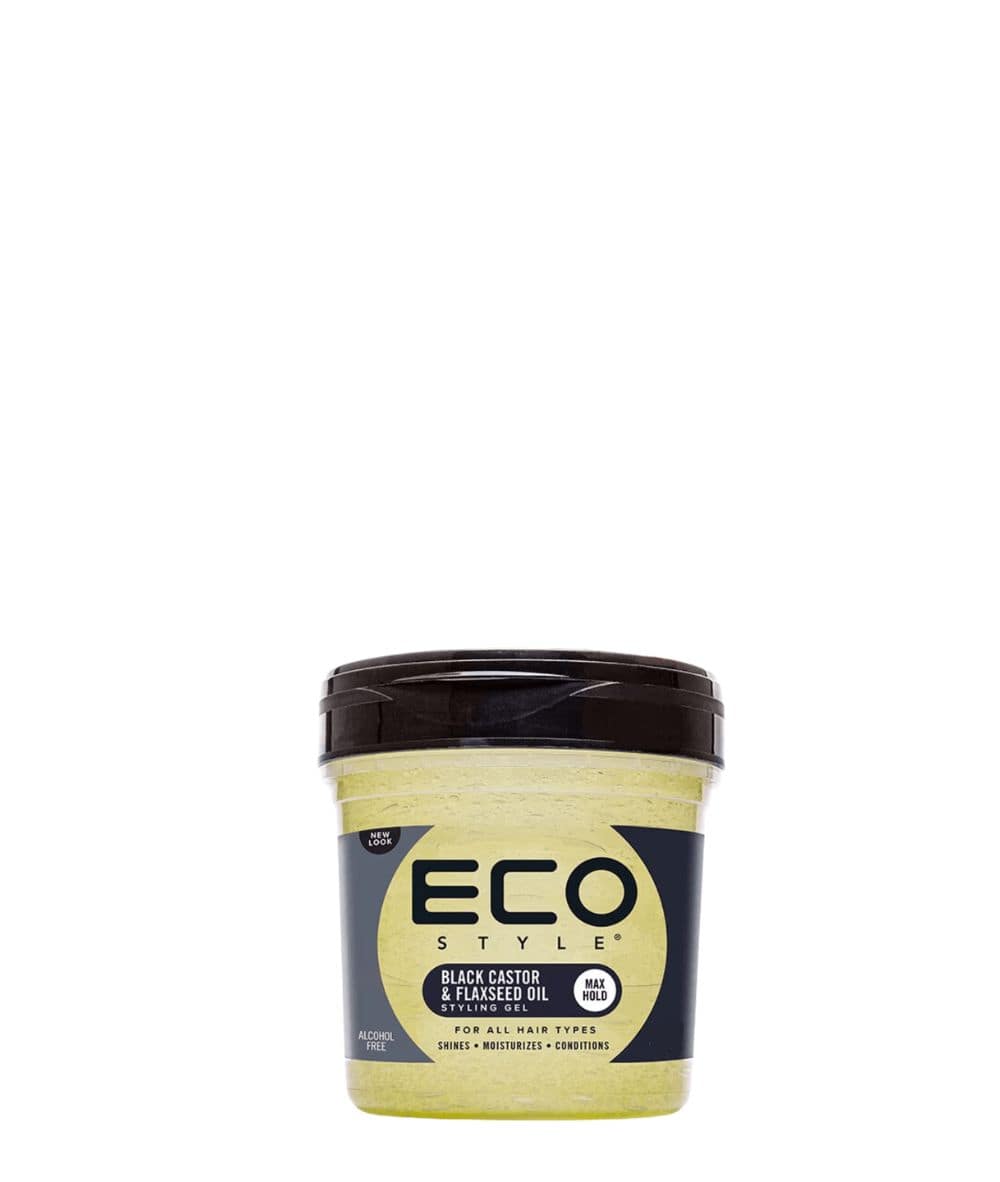 Eco Styling Gel - Black Castor & Flaxseed Oil, HAIR CARE - Cloré Beauty