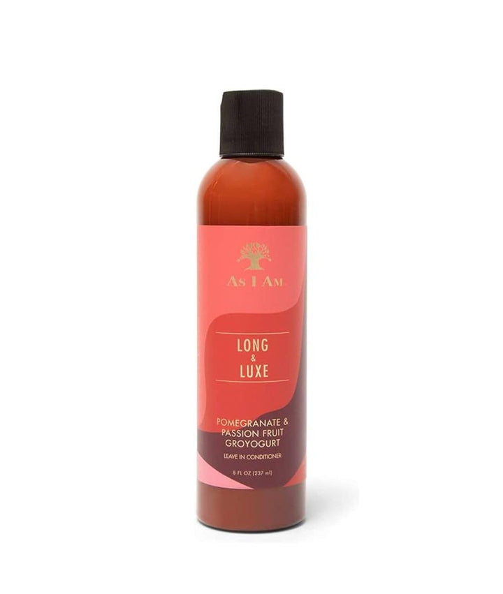 As I Am Long And Luxe Pomegranate & Passion Fruit Leave-In Conditioner 8oz