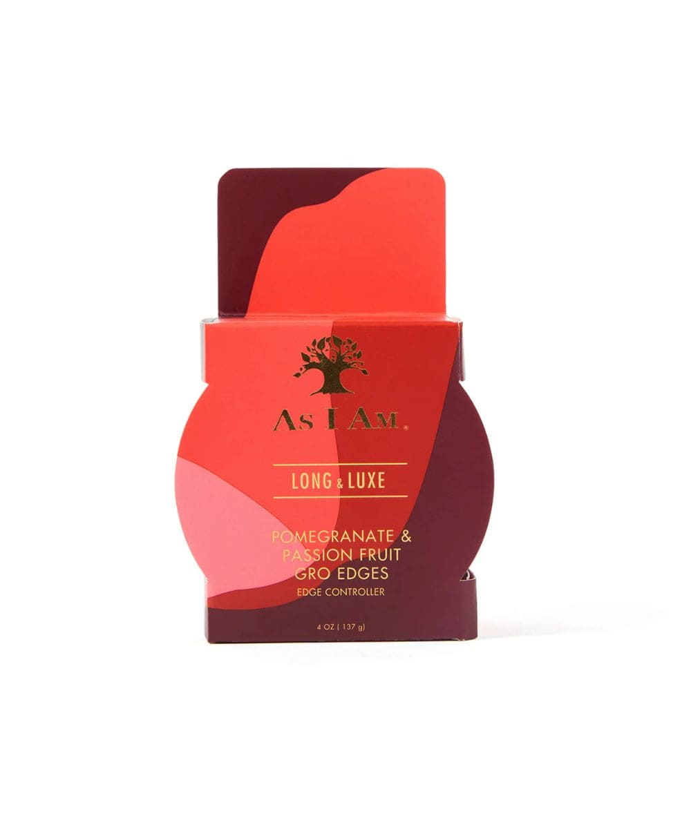 As I Am Long And Luxe Pomegranate & Passion Fruit Gro Edges Edge Controller 4oz