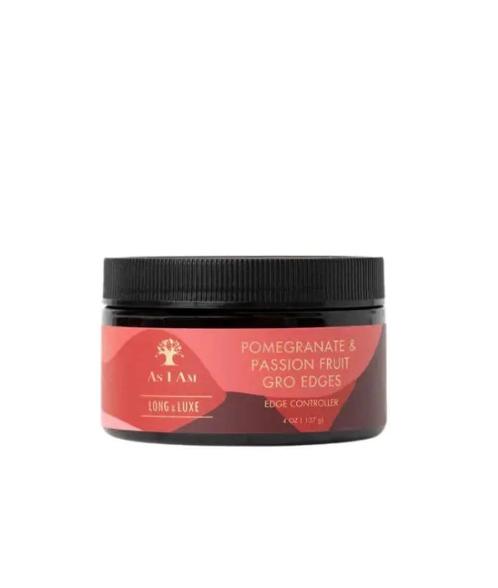 As I Am Long And Luxe Pomegranate & Passion Fruit Gro Edges Edge Controller 4oz