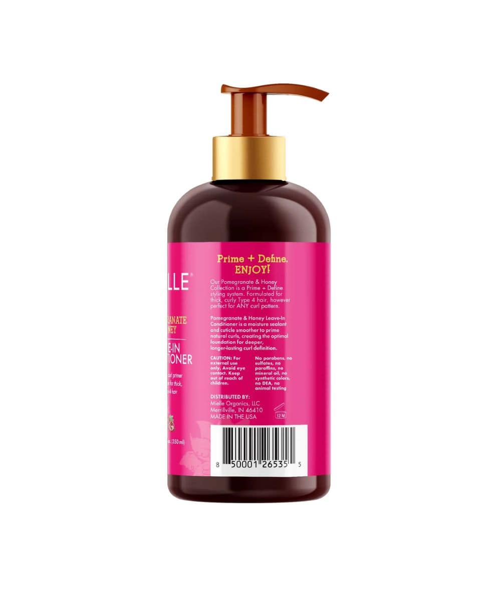 Mielle Organics Pomegranate & Honey Leave-In Conditioner 12oz, HAIR CARE - Cloré Beauty