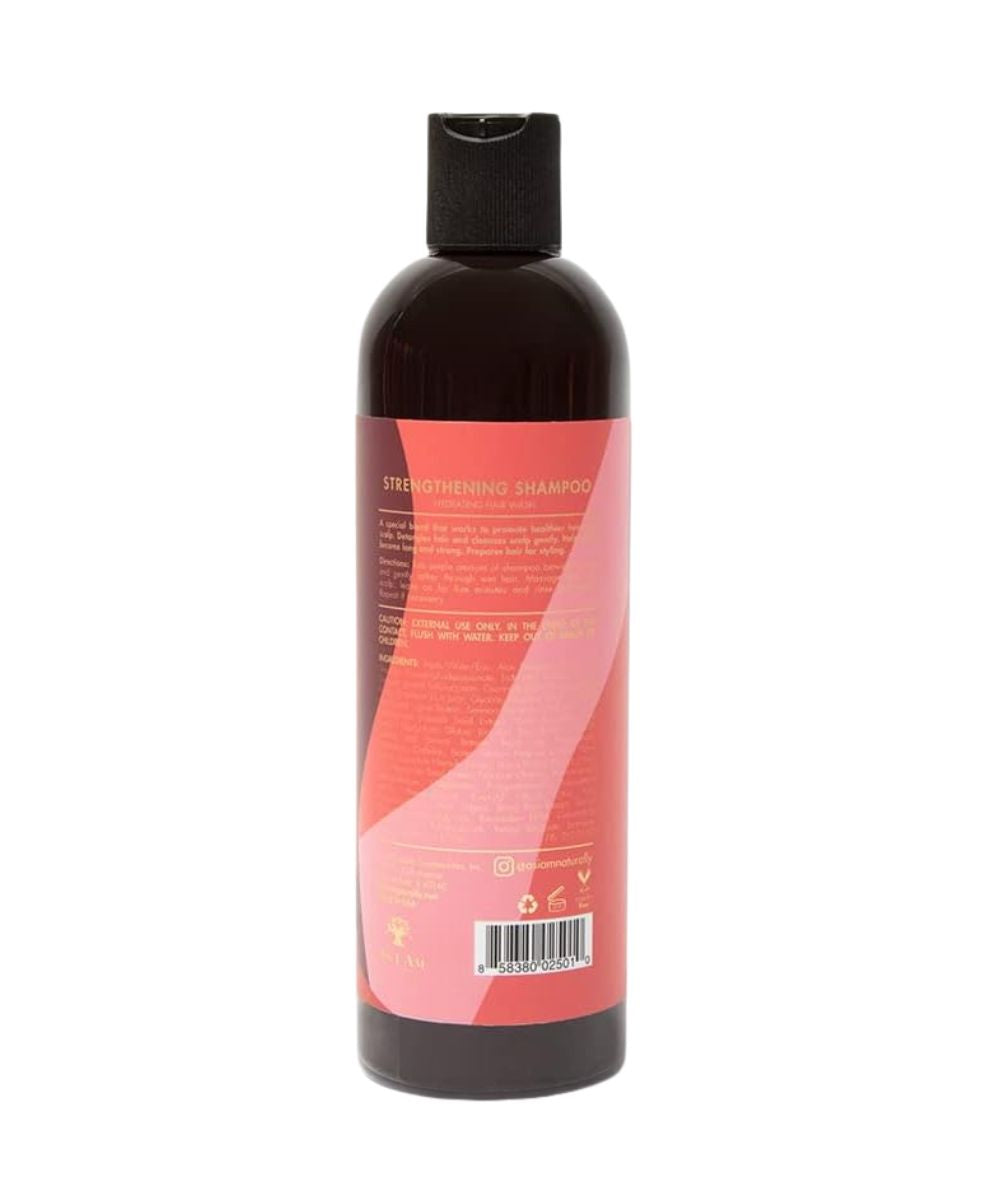 As I Am Long And Luxe Pomegranate & Passion Fruit Strengthening Shampoo 12oz, HAIR CARE - Cloré Beauty