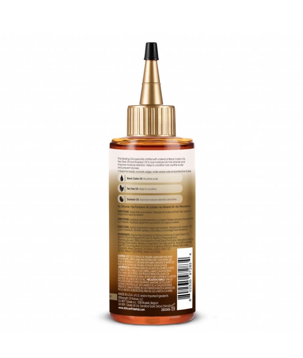 African Pride Black Castor Miracle Sealing Oil 6oz, Hair Care - Cloré Beauty