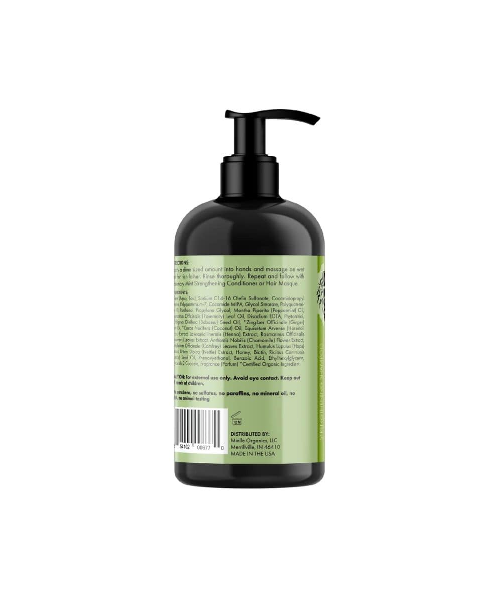 Mielle Rosemary Mint Strengthening Shampoo 12oz, Hair Care - Cloré Beauty