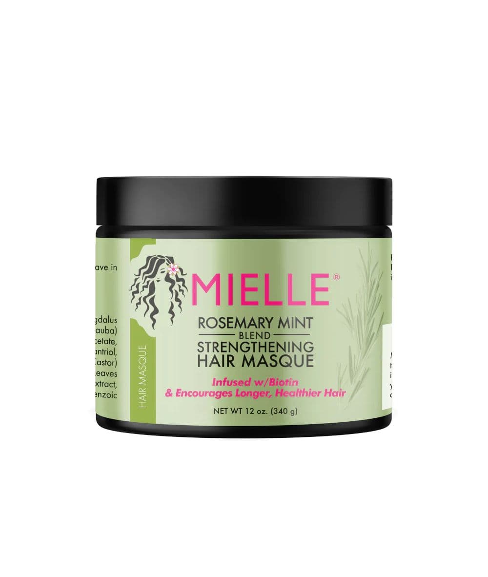 Mielle Rosemary Mint Strengthening Hair Masque 12oz, Hair Care - Cloré Beauty
