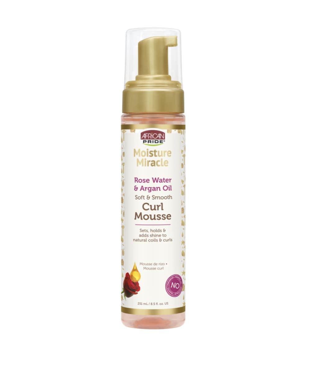 African Pride Moisture Miracle Curl Mousse 8.5oz, HAIR CARE - Cloré Beauty