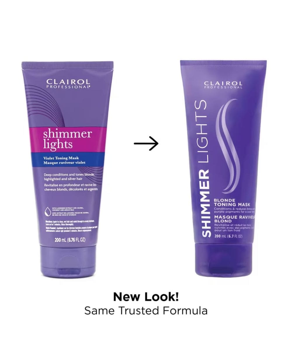 Shimmer Lights Violet Toning Mask 6.76oz, Hair Care - Cloré Beauty