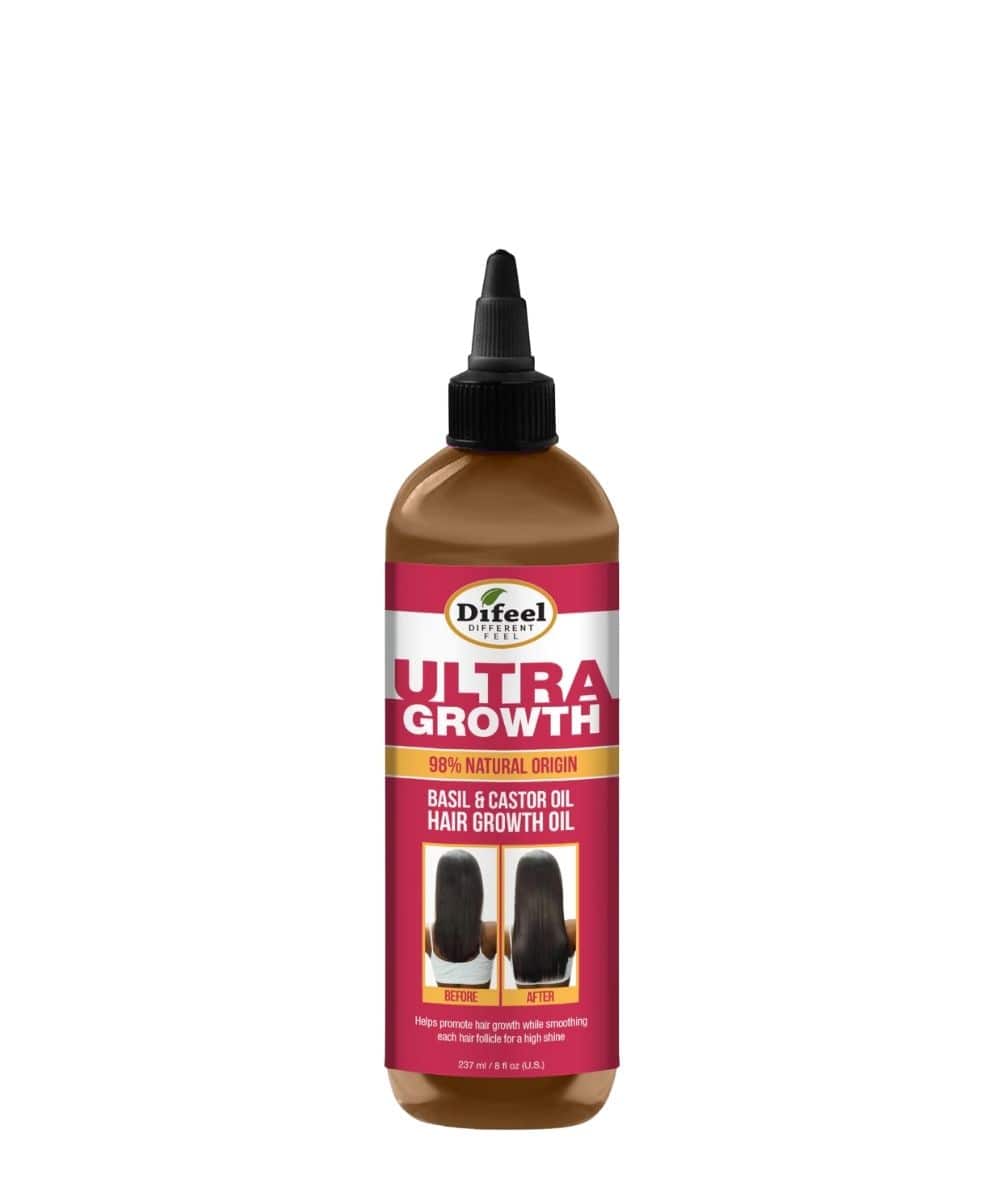 Difeel Ultra Growth Basil Castor Hair Oil, HAIR CARE - Cloré Beauty