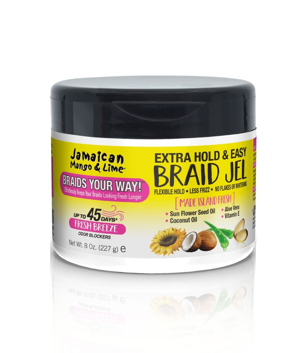 Jamaican Mango & Lime Braids Your Way Braid Jel 8oz, HAIR CARE - Cloré Beauty