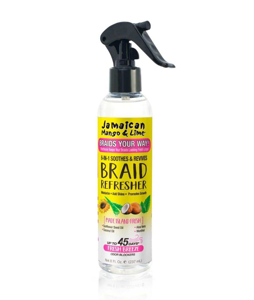 Jamaican Mango & Lime Braids Your Way Braid Soothes & Calms Braid Refresher 8oz, HAIR CARE - Cloré Beauty
