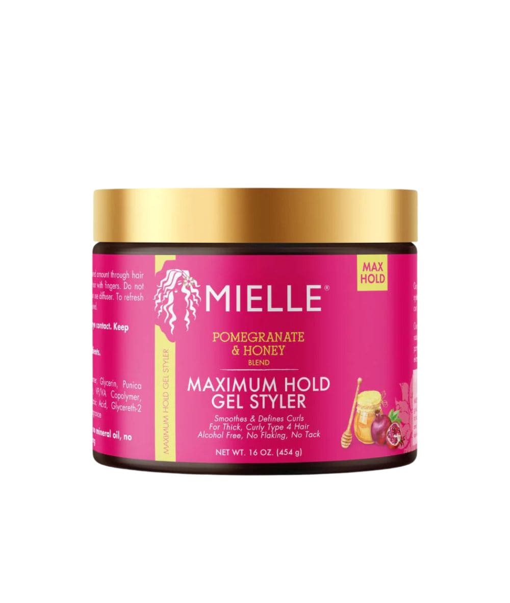 Mielle Organics Pomegranate & Honey Maximum Hold Gel Styler 16oz, HAIR CARE - Cloré Beauty
