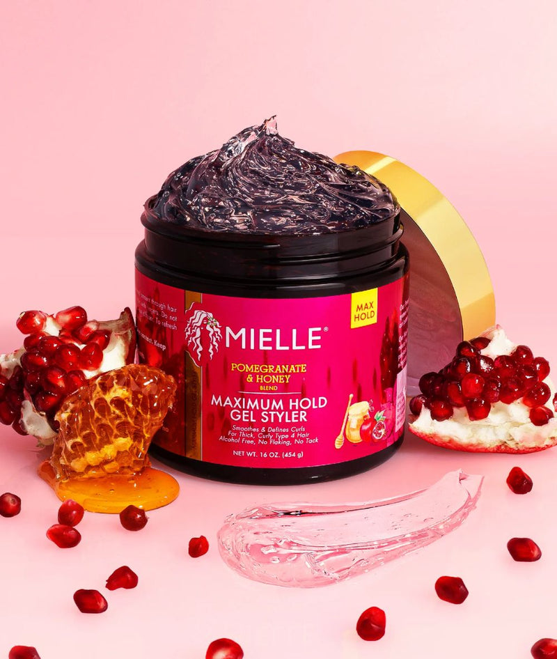 Mielle Organics Pomegranate & Honey Maximum Hold Gel Styler 16Oz