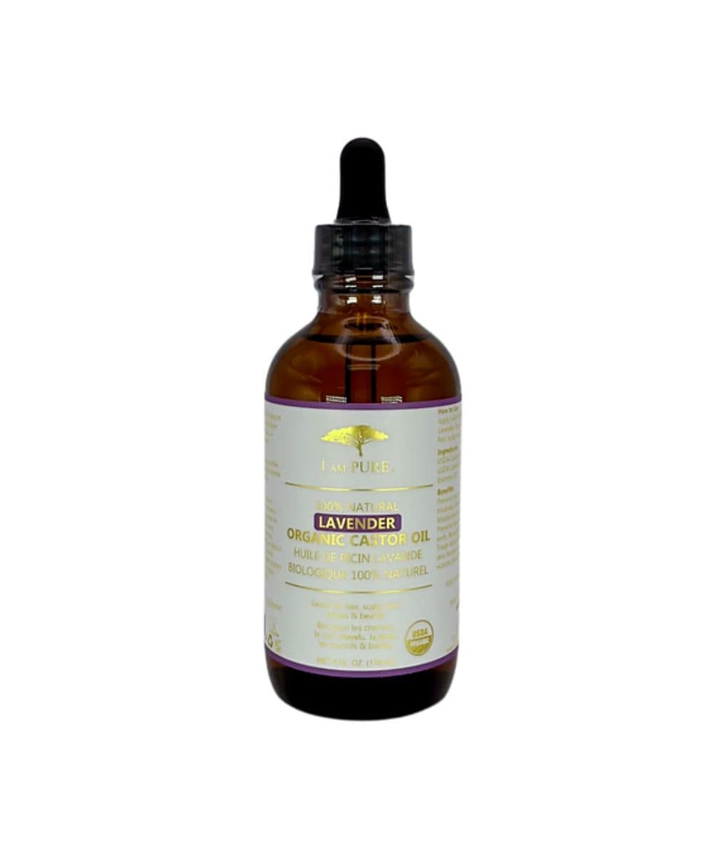 I Am Pure 100% Natural Organic Castor Oil[Lavender] 4Oz, HAIR CARE - Cloré Beauty