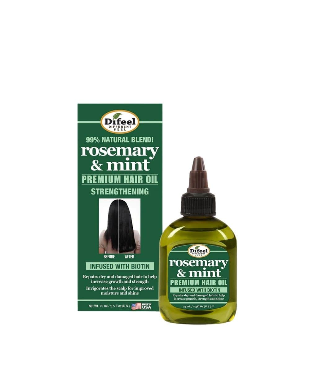 Difeel Rosemary & Mint Premium Hair Oil With Biotin, HAIR CARE - Cloré Beauty