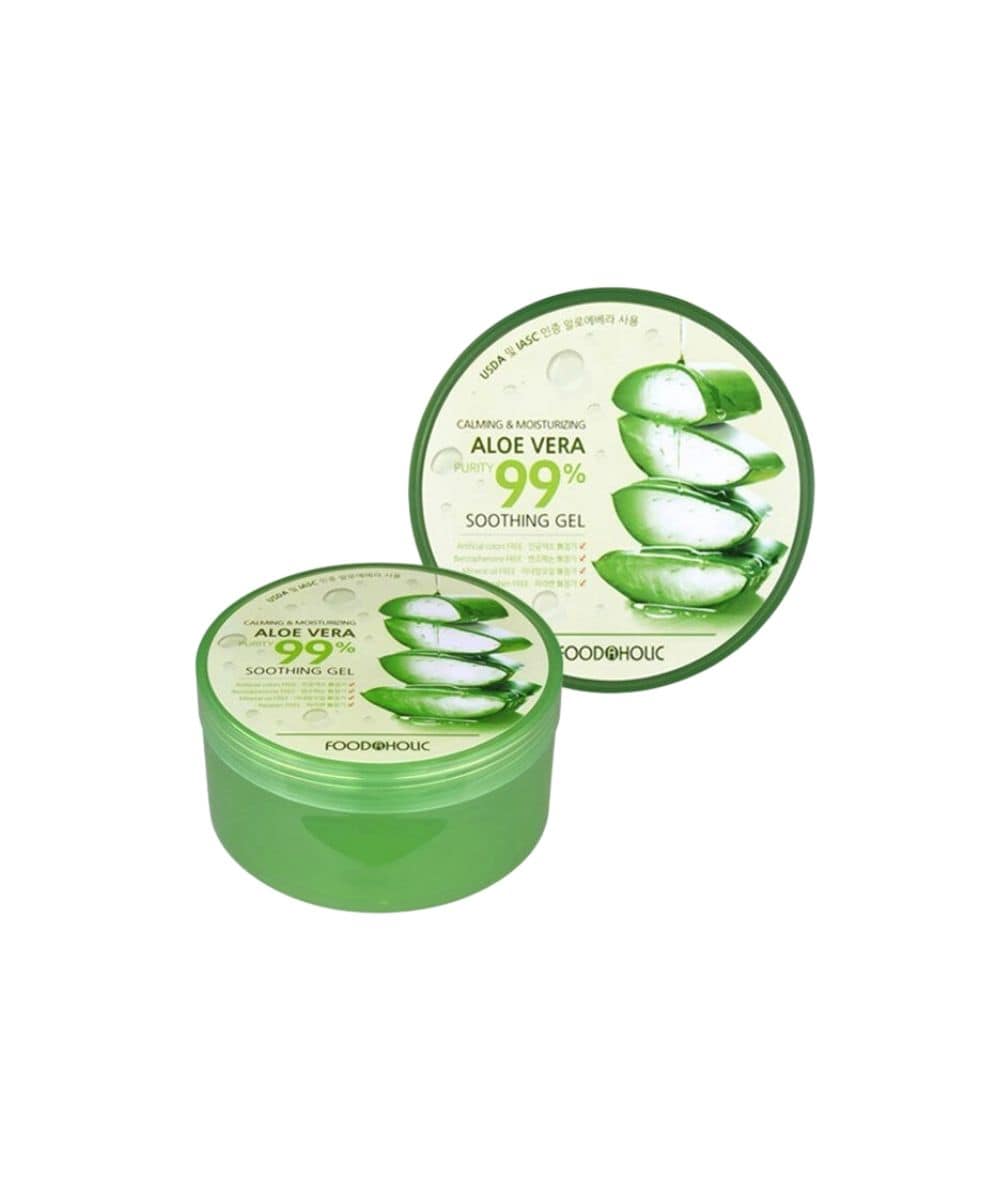 Foodaholic Calming And Moisturinzing Aloe Vera Soothing Gel 300Ml, SKIN CARE - Cloré Beauty