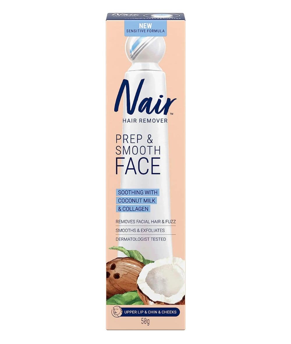 Nair Prep & Smooth Face Hair Remover 1.76oz, SKIN CARE - Cloré Beauty