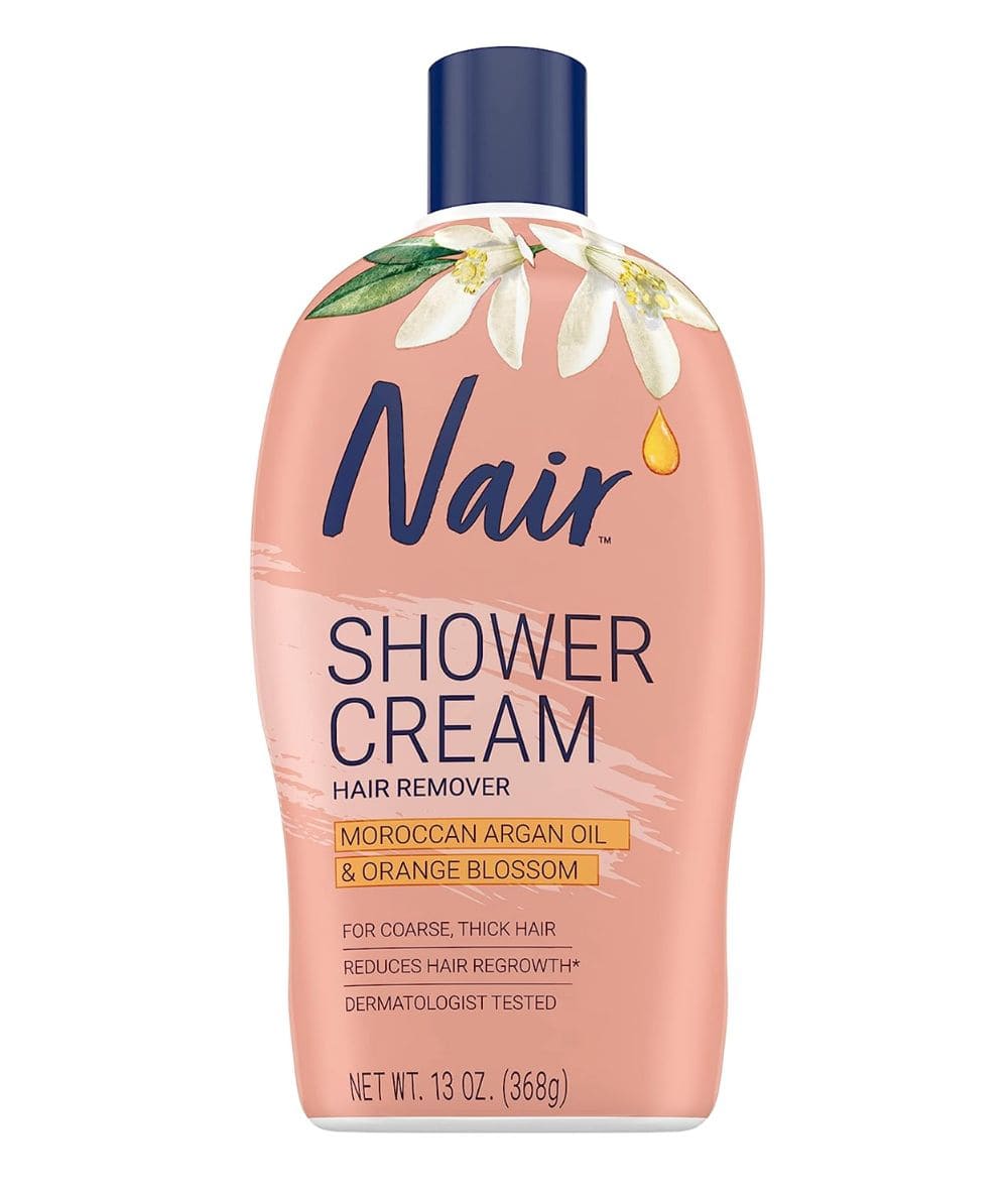 Nair Shower Cream Hair Remover With Argan Oil 13oz