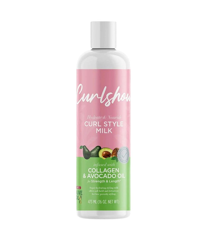 Ors Curlshow Collagen & Avocado Oil Curl Style Milk 16Oz