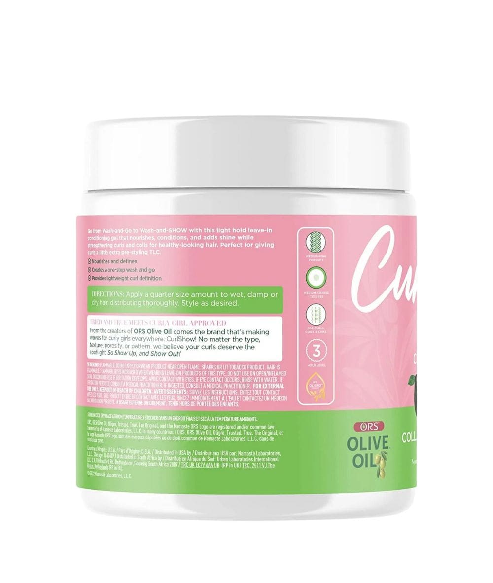 Ors Curlshow Collagen & Avocado Oil Leave-In Conditioning Gel 16Oz