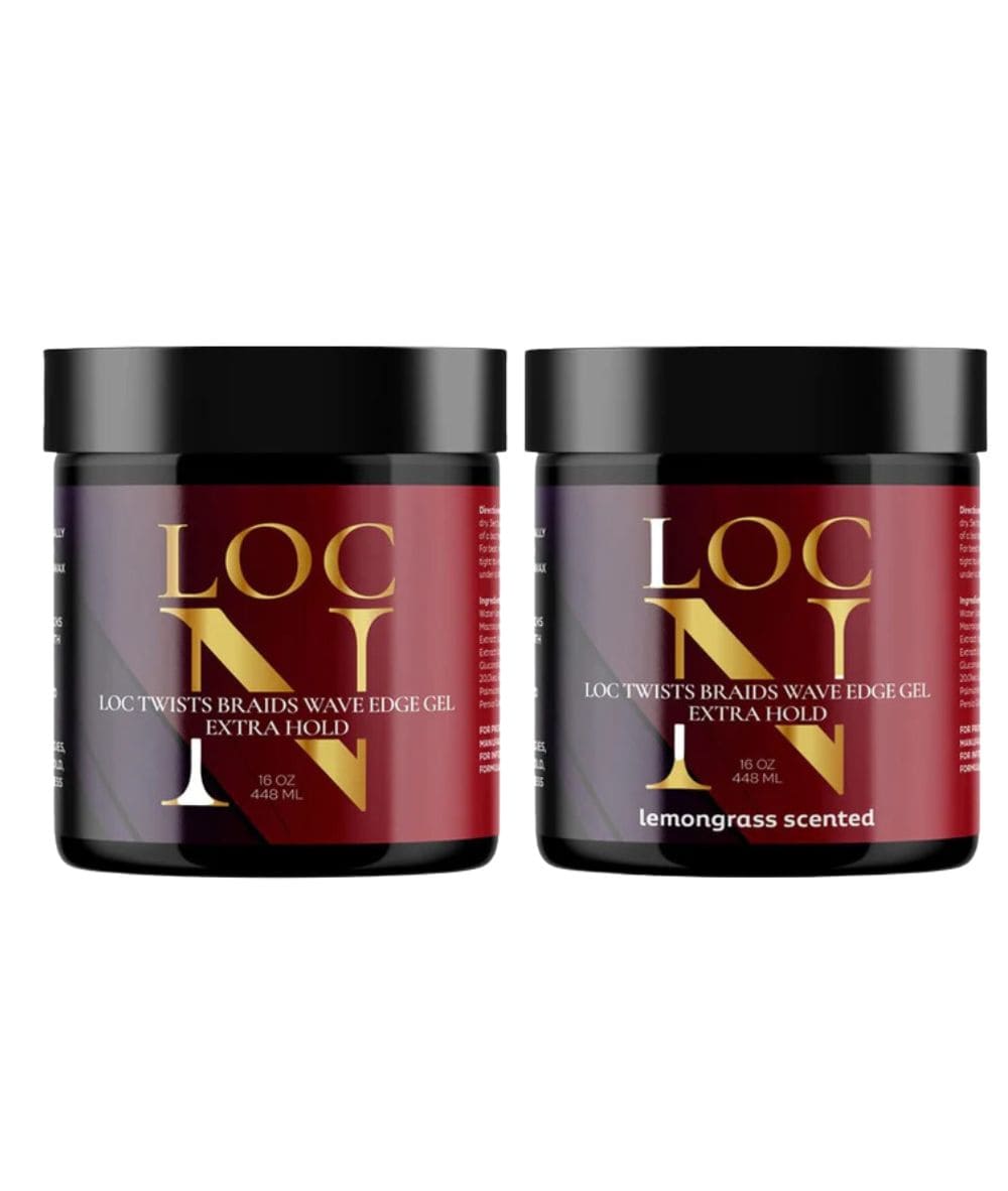 Loc N Loc Twists Braids Wave Edge Gel Extra Hold 16Oz, Hair Care - Cloré Beauty