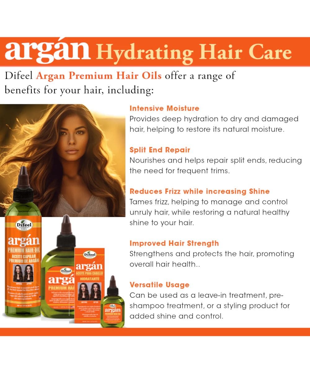 Difeel Argan Hydrating Premium Hair Oil