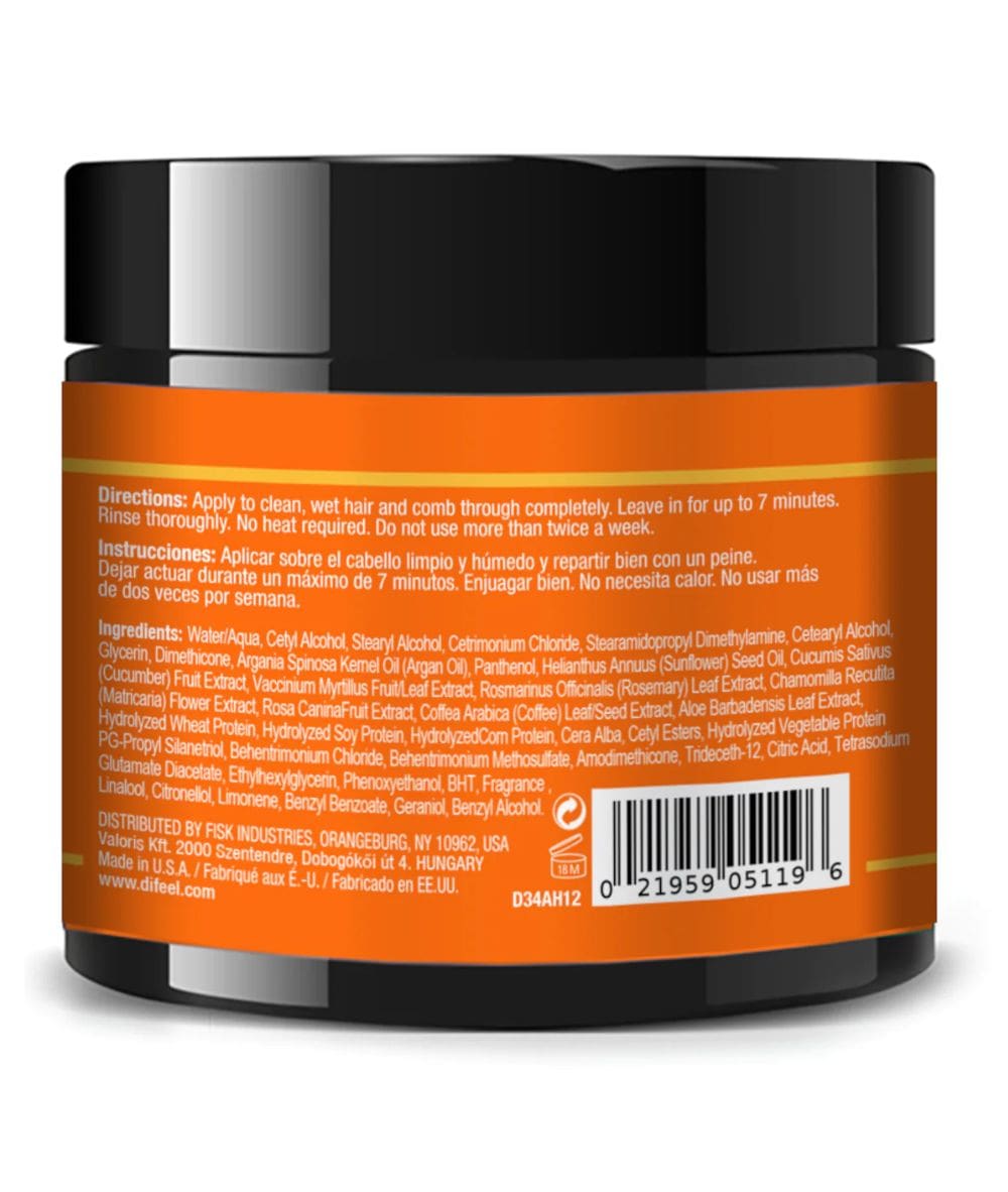 Difeel Argan Hydrating Hair Mask 12Oz, Hair Care - Cloré Beauty