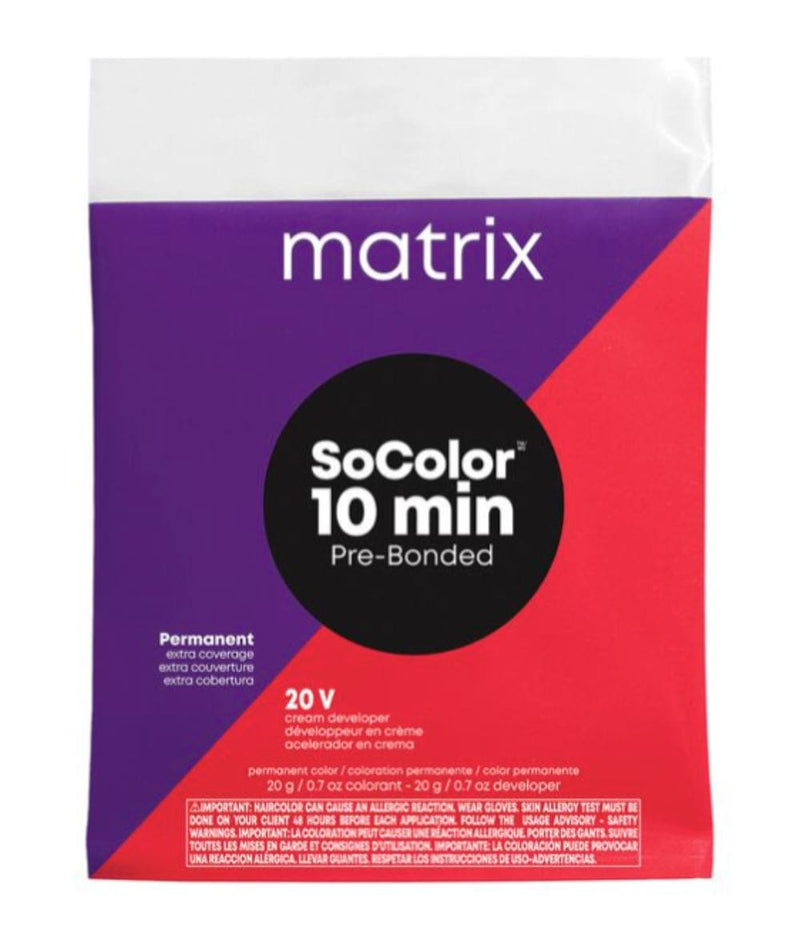 Matrix Socolor 10Min Permanent Color & Developer 1.4Oz
