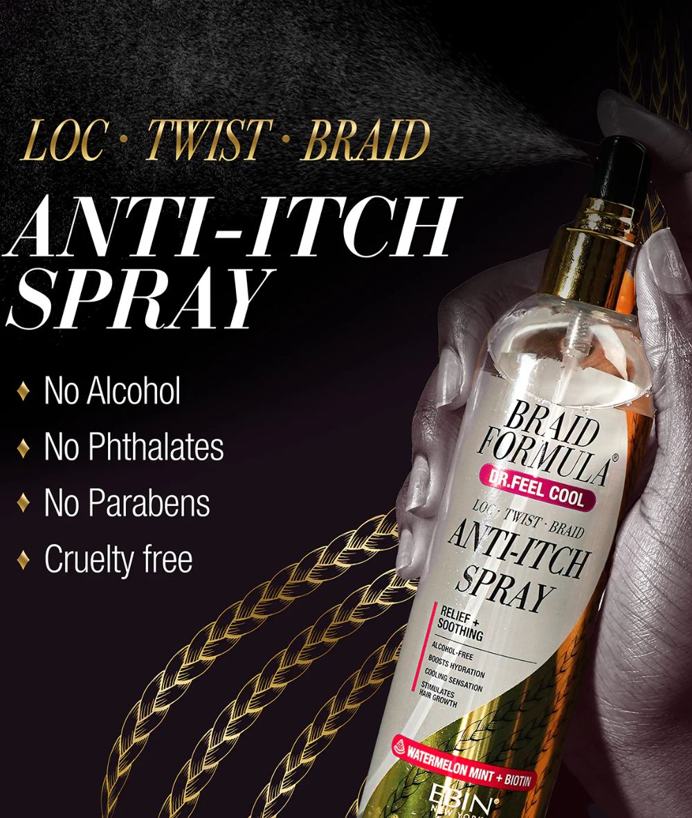Ebin New York Braid Formula Drfeelcool Anti-Itch Spray