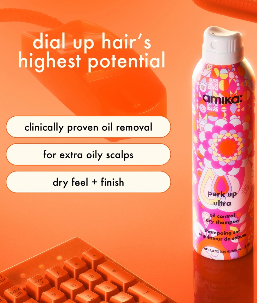 Amika Perk Up Ultra Oil Control Dry Shampoo 5.3oz