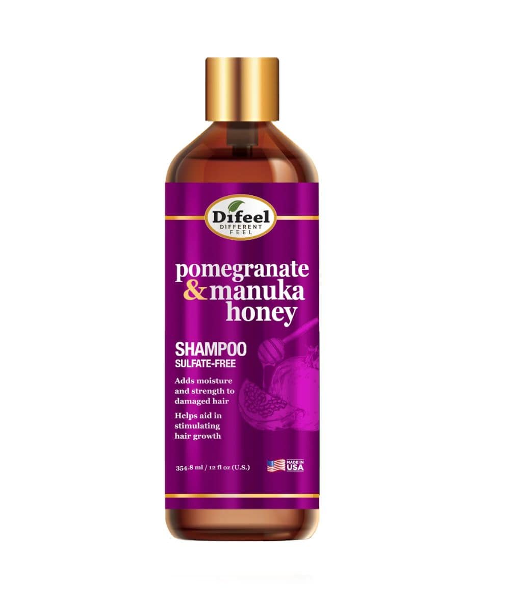 Difeel Pomegranate & Manuka Honey Sulfate Free Shampoo, HAIR CARE - Cloré Beauty