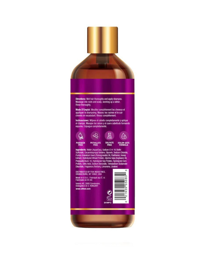 Difeel Pomegranate & Manuka Honey Sulfate Free Shampoo