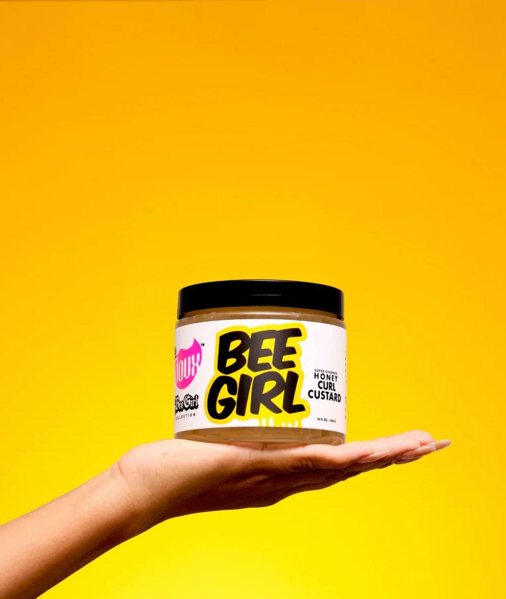 The Doux Bee Girl Honey Curl Custard 16oz, HAIR CARE - Cloré Beauty
