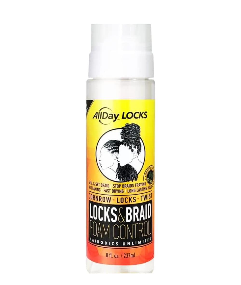 ALLDAY LOCKS  Locks & Braid Foam Control 8oz, Hair Care - Cloré Beauty