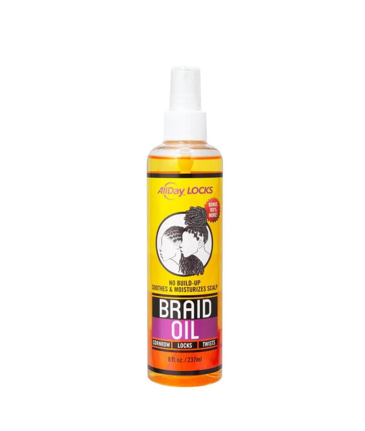 Allday Locks Braid Oil 8oz