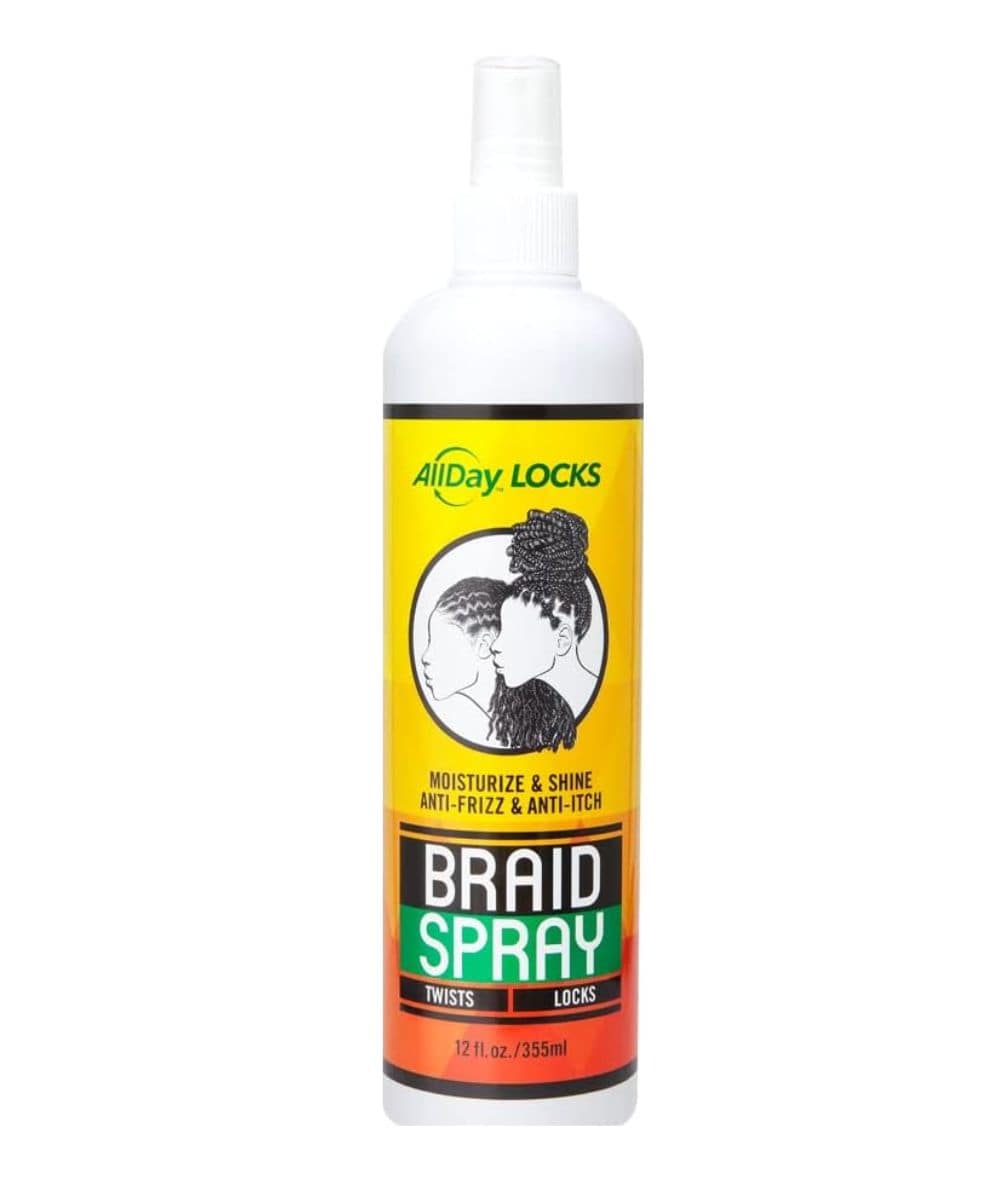 ALLDAY LOCKS  Braid Spray 12oz, Hair Care - Cloré Beauty