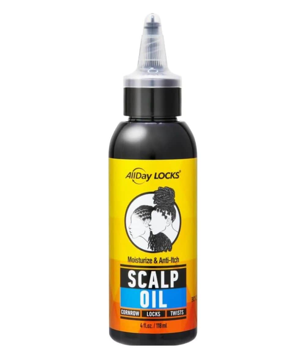 Allday Locks Moisturize & Anti-Itch Scalp Oil 4oz, HAIR CARE - Cloré Beauty