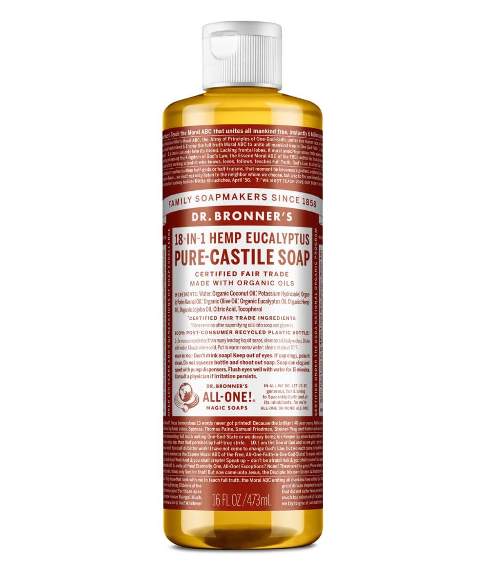 Dr. Bronner's Pure-Castile Liquid Soap [Eucalyptus] 16oz