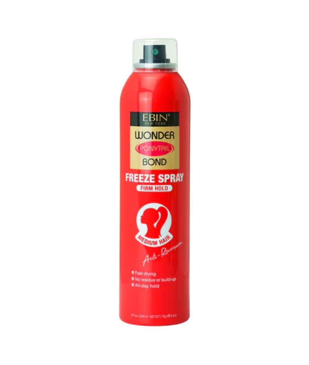 Ebin Newrk Wonder Ponytail Bond Freeze Spray [Firm Hold] 8oz