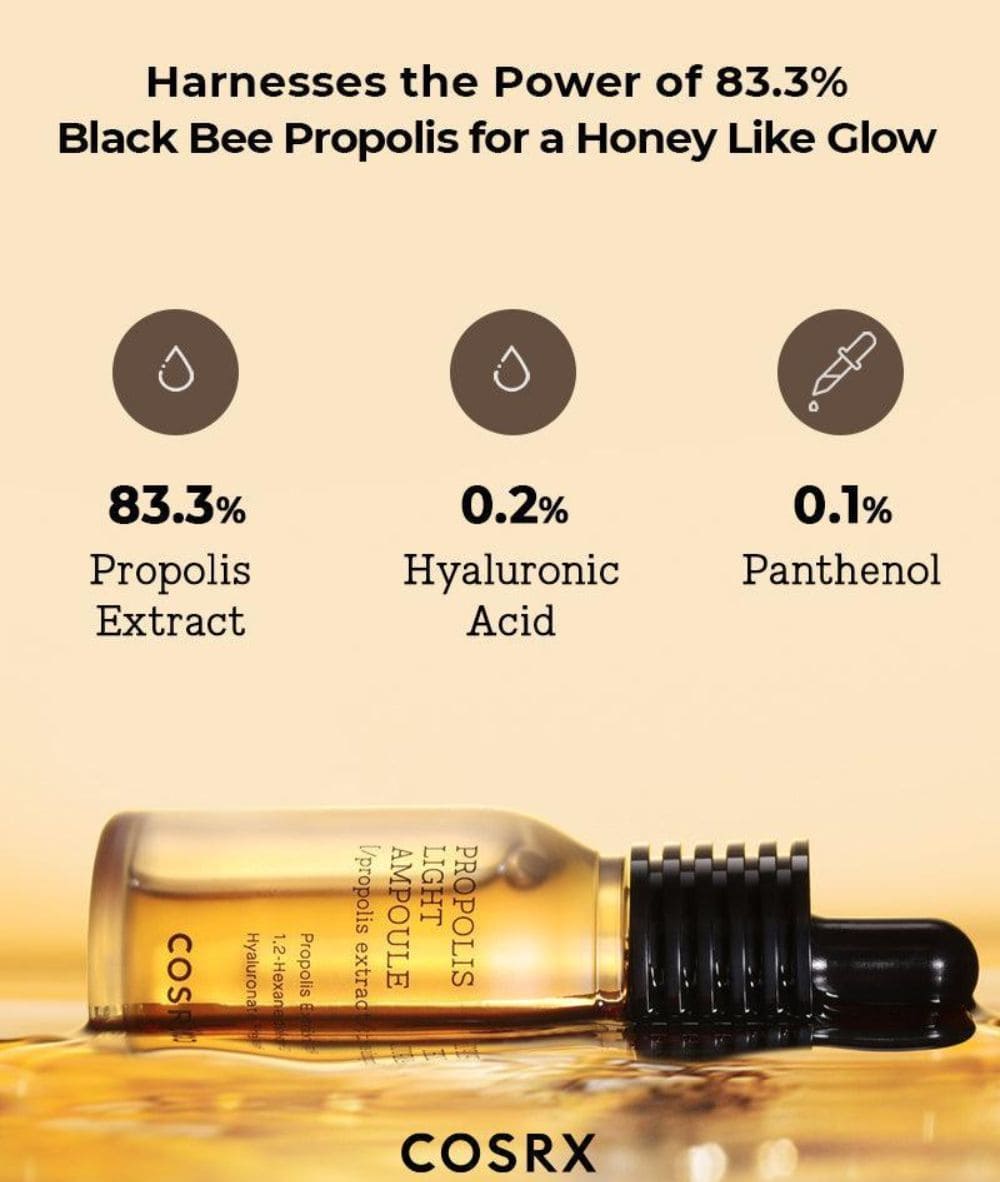 Cosrx Full Fit Propolis Light Ampoule 30ml, SKIN CARE - Cloré Beauty