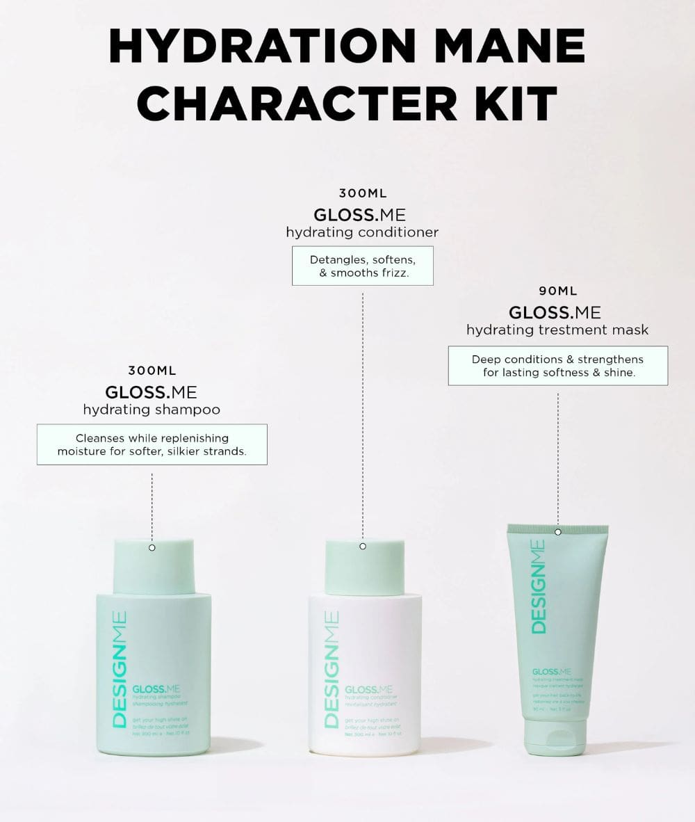 Design me Gloss Me Hydration Mane Gift Kit