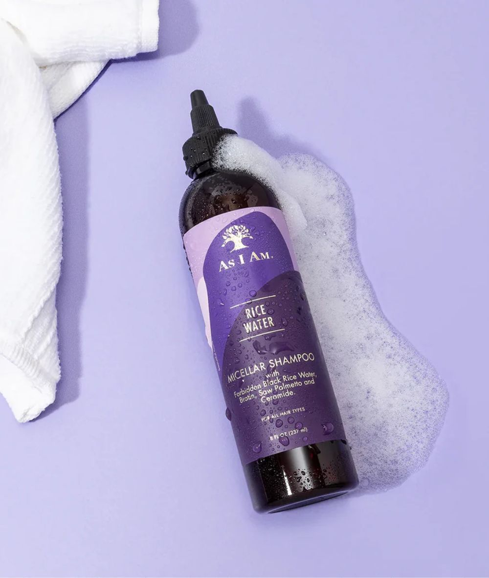As I Am Rice Water Shampoo 8oz, Hair Care - Cloré Beauty