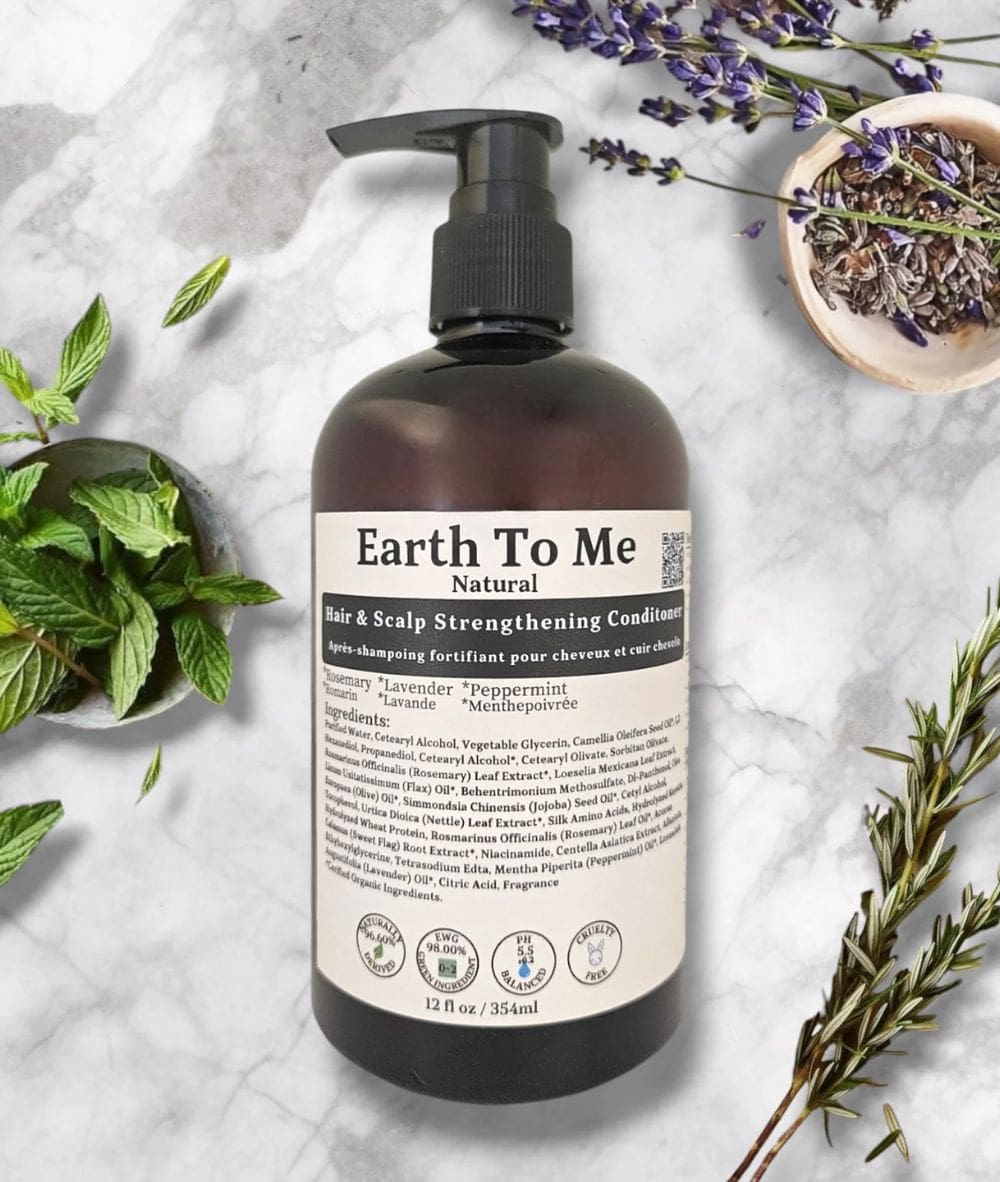 Earth To Me Hair & Scalp Strengthening Conditioner 12oz