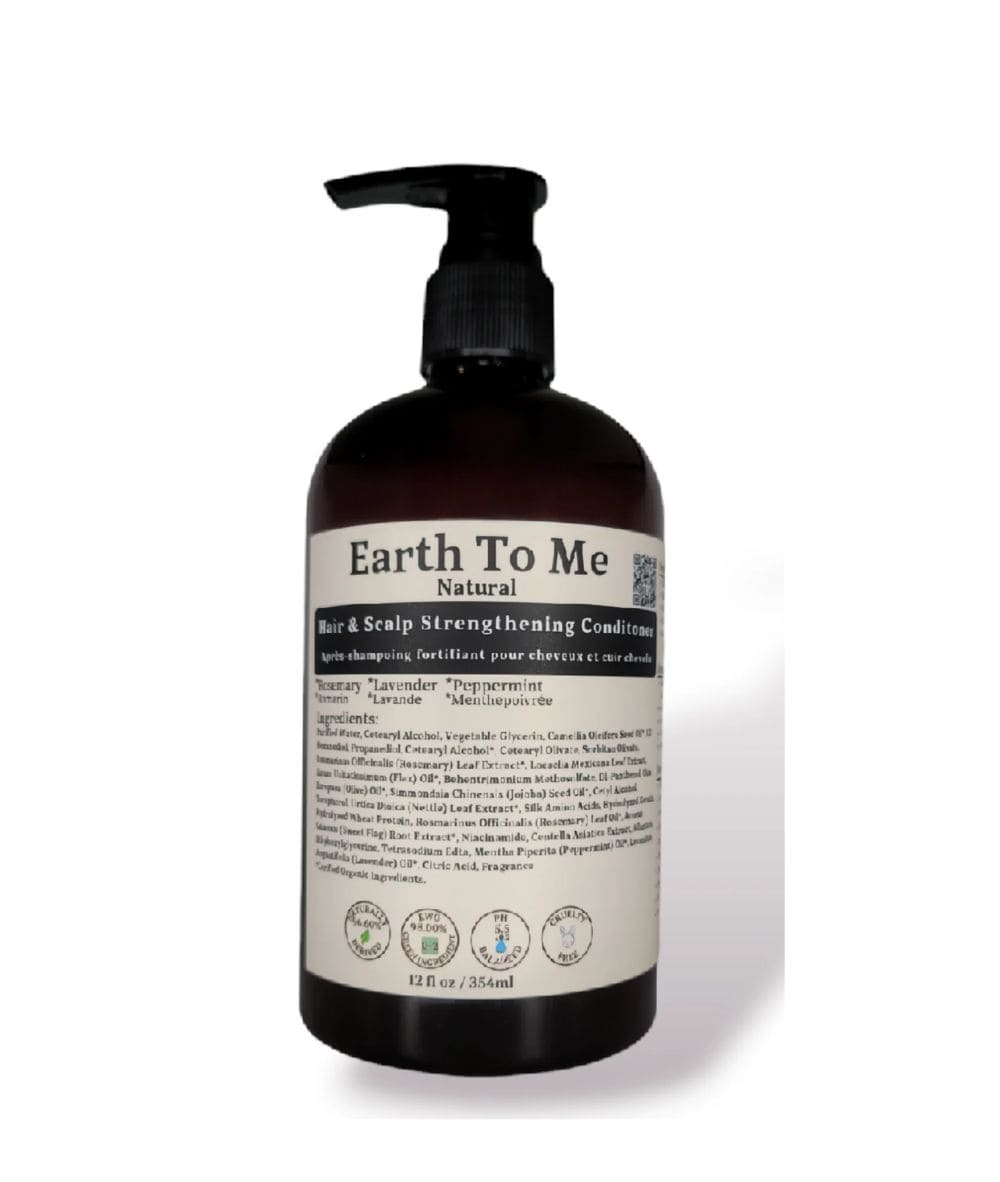 Earth To Me Hair & Scalp Strengthening Conditioner 12oz