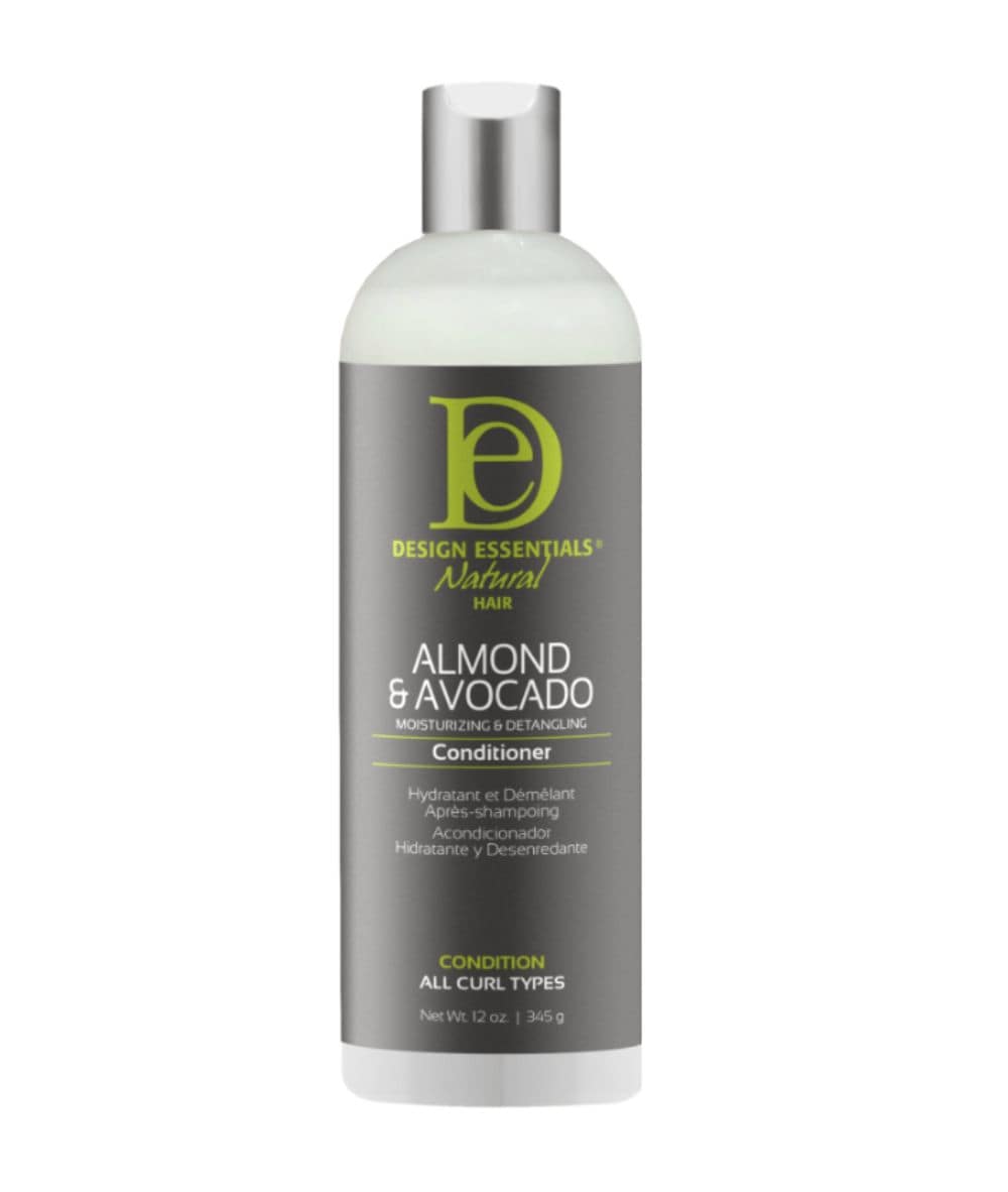 Design Essentials Almond & Avocado Moisturizing & Detangling Conditioner, HAIR CARE - Cloré Beauty