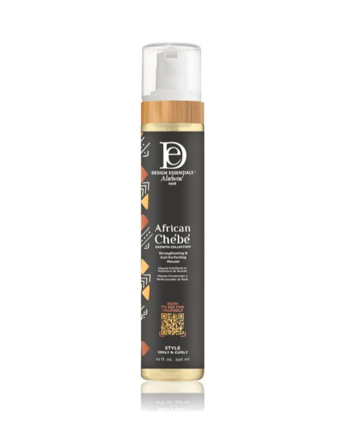 Design Essentials African Chebe Strengthening & Curl Perfecting Mousse 10oz